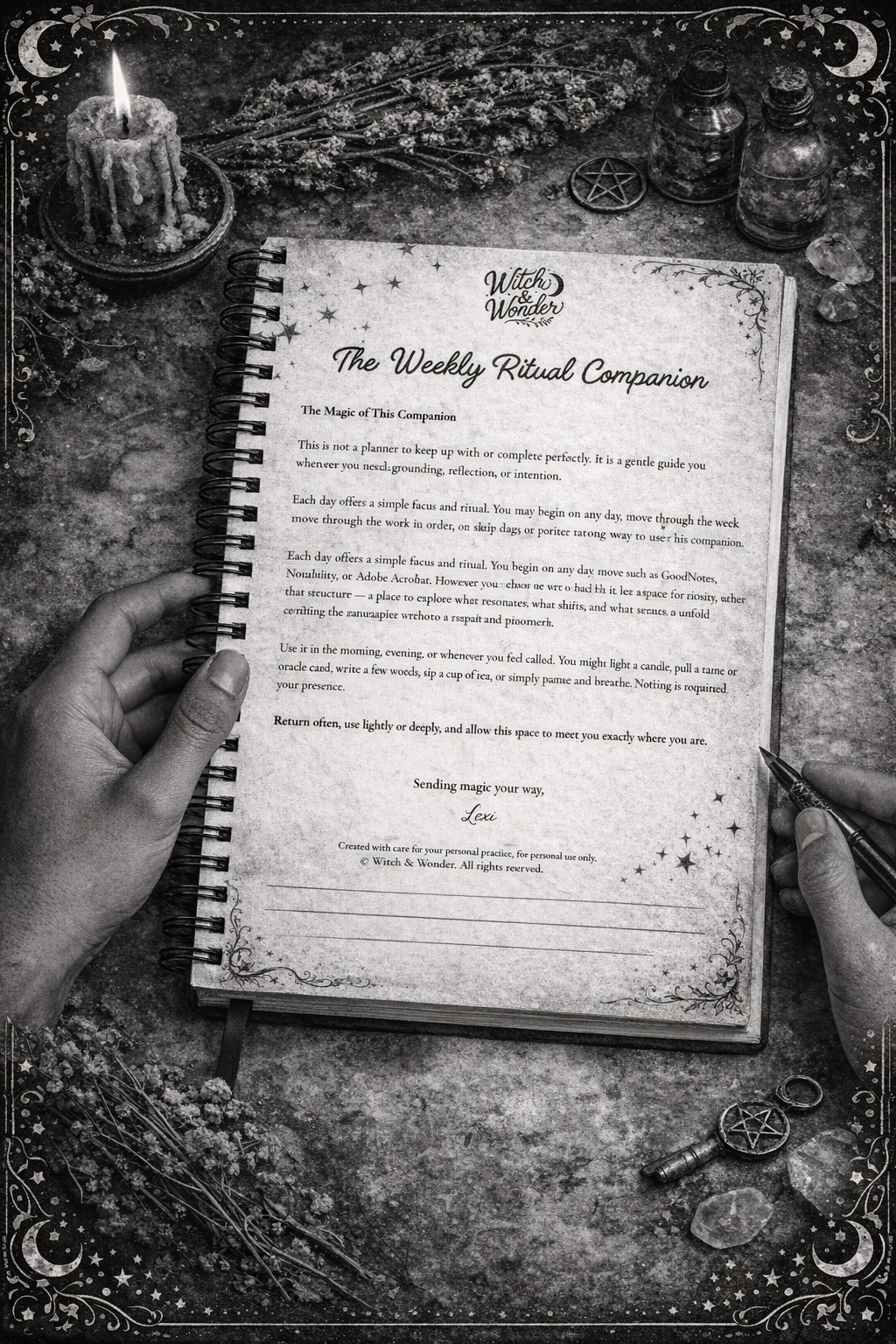 The Weekly Ritual Companion